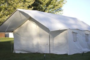 large wall tent