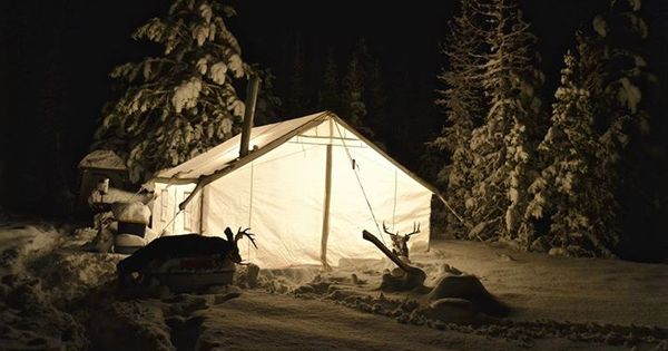 hunting tent